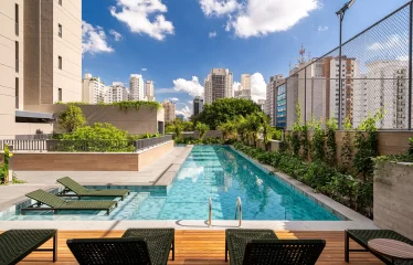 Apartamento Novo Mobiliado no Brooklin Novo